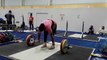 Our weightlifter, Lesila Fiapule had her final heavy session yesterday. Lesila is lifting in the highest category for youth at 63+kgs.
