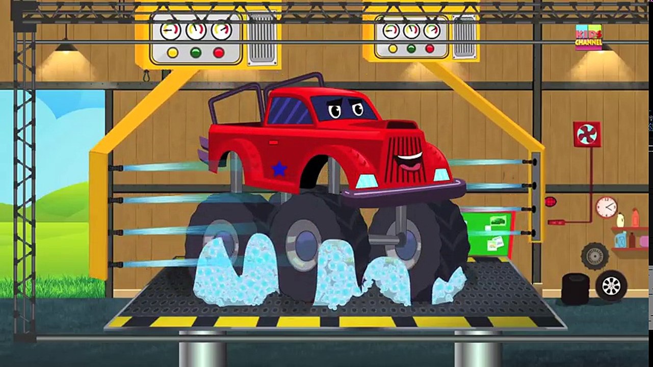 Tv cartoons movies 2019 Picnic bus   car wash   kids video