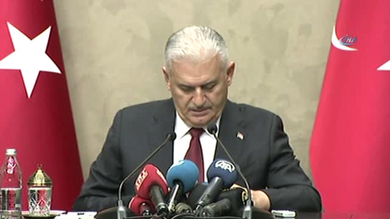 TBMM Başkanı Yıldırım: "Terör, İster Suriye, İster Irak Topraklarında, İster Fırat'ın Doğusu, İster...
