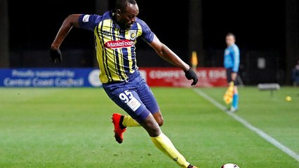 Kétszer is a kapuba talát Usain Bolt első komoly meccsén