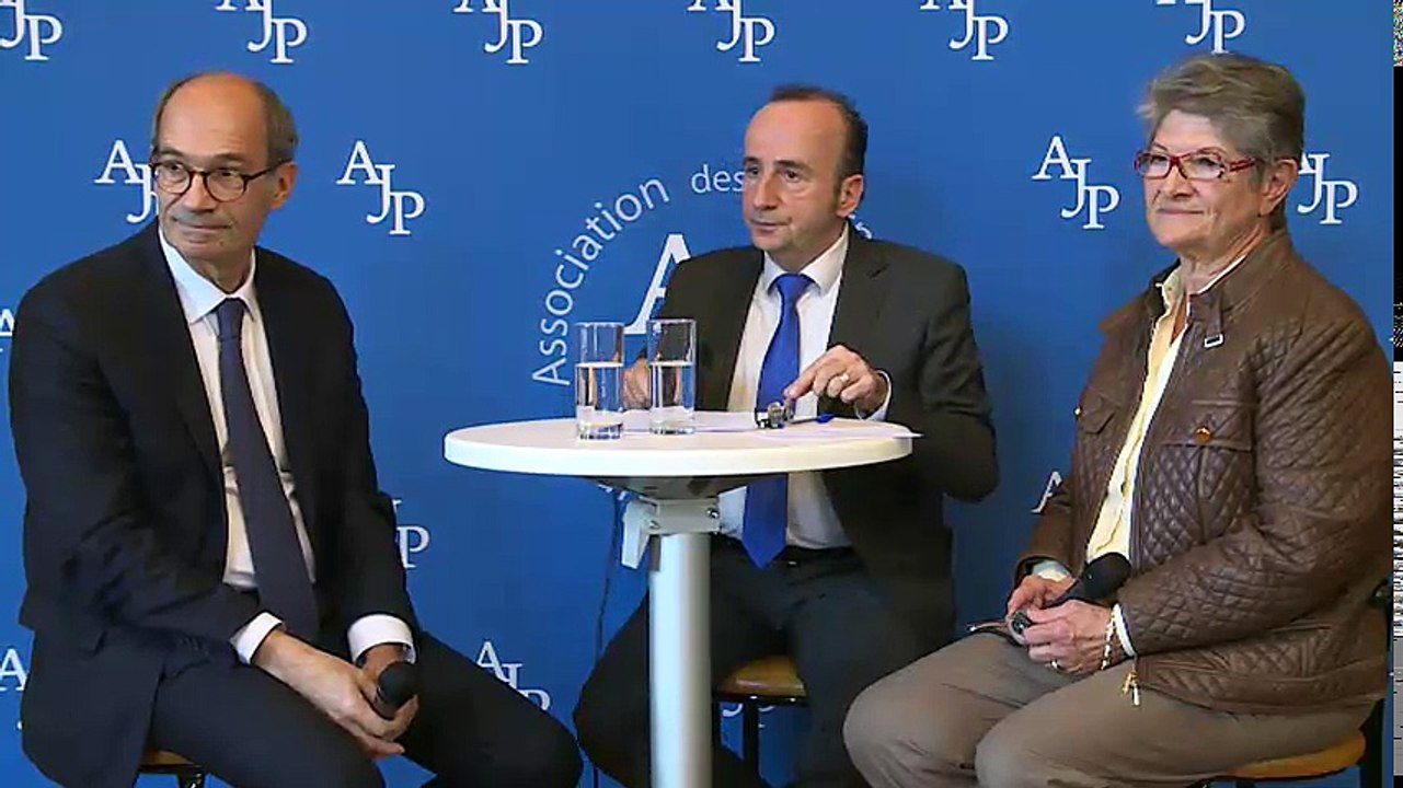 Conférence de presse de l'AJP : M. Eric Woerth, Président de la commission des finances de l’Assemblée nationale - Mercredi 25 octobre 2017