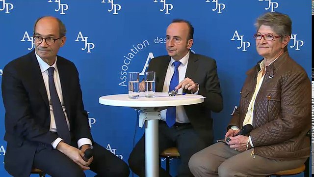 Conférence de presse de l'AJP : M. Eric Woerth, Président de la commission des finances de l’Assemblée nationale - Mercredi 25 octobre 2017