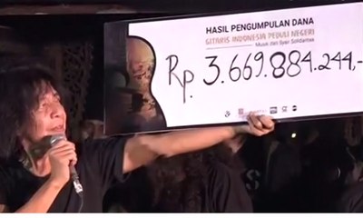 Peduli Gempa Palu dan Donggala, 60 Gitaris Gelar Konser