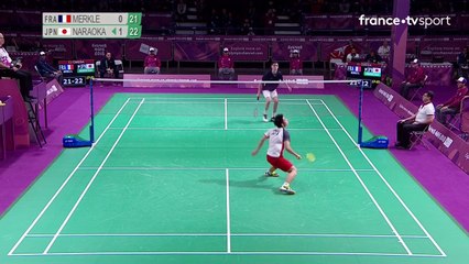 JOJ / Badminton : L'échange dingue remporté par Arnaud-Sylvain-Andre Merkle !