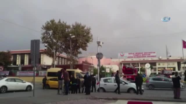 Bağcılar Eğitim ve Araştırma Hastanesi'nde Yangın