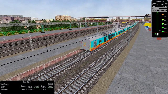 Chennai Ahmedabad Humsafar Express | MSTS Open Rails | Indian Train Simulator