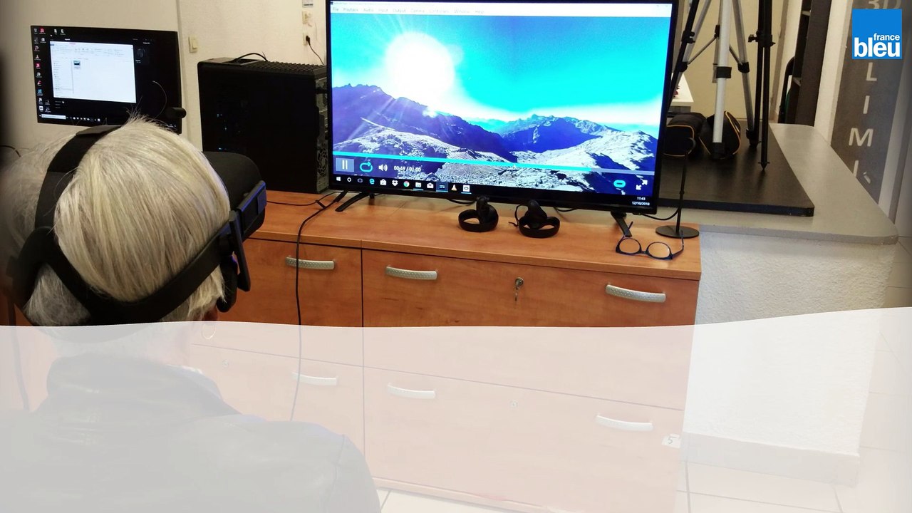 Une Entreprise Drômoise Veut Développer La Réalité Virtuelle Dans Les Maisons De Retraite - HIRES