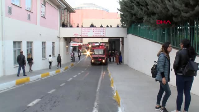 Bağcılar Eğitim ve Araştırma Hastanesi'nde Yangın