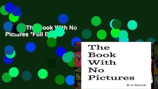 [P.D.F] The Book With No Pictures *Full Books*