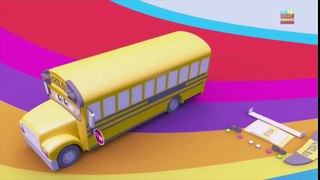 Tv cartoons movies 2019 School Bus   Formation & Uses   Vehicle Videos by Kids Channel