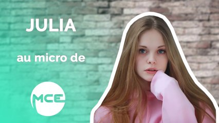 Julia nous parle de sa rencontre avec Mylène Farmer