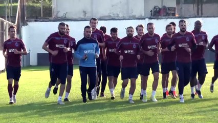 Trabzonspor'da Erzurumspor maçı hazırlıkları başladı - TRABZON