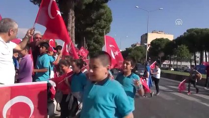 54. Cumhurbaşkanlığı Türkiye Bisiklet Turu - Bisikletçiler, Germencik'ten Geçti