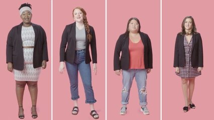 Women Sizes 0 Through 28 Try On the Same Blazer