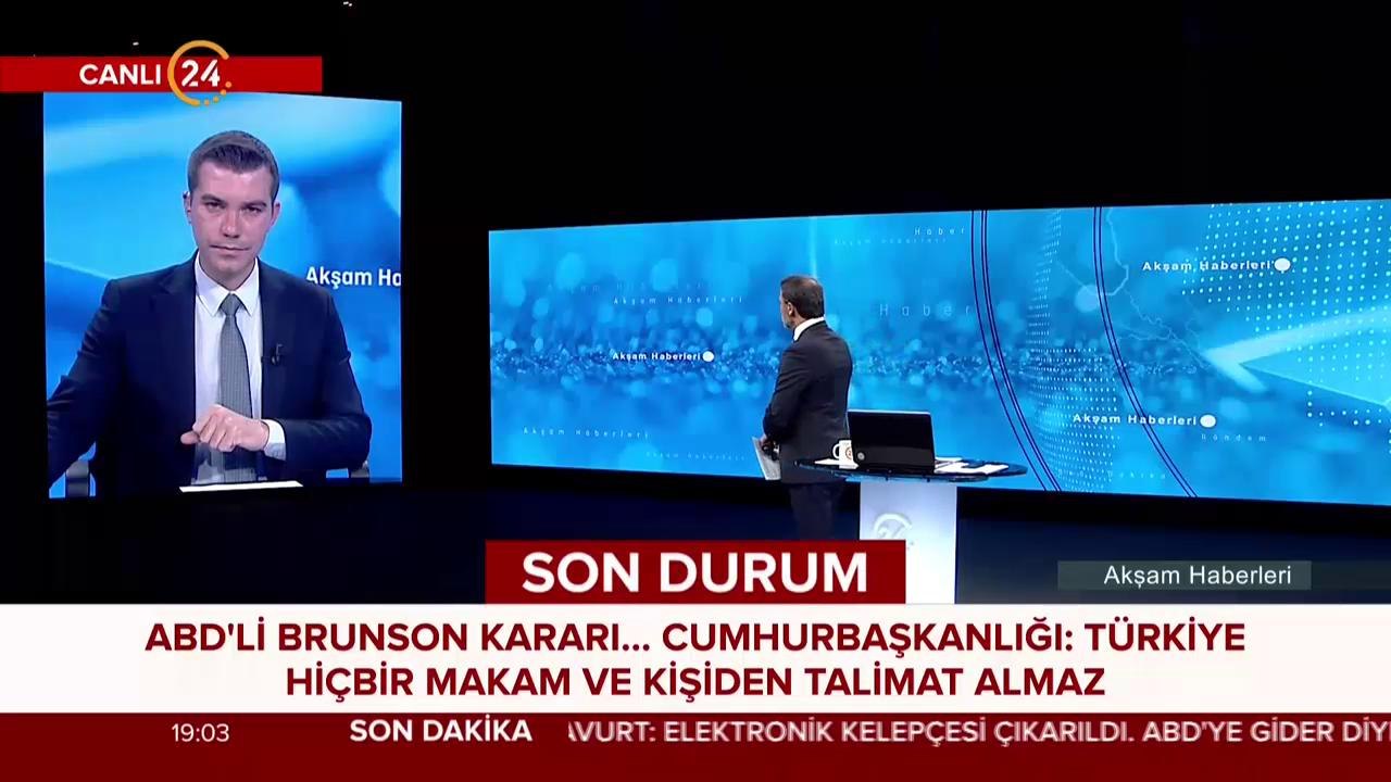 Brunson'a tahliye