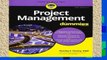Review  Project Management For Dummies (For Dummies (Lifestyle))