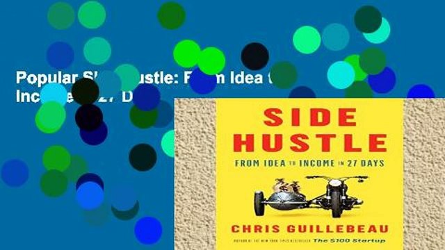 Popular Side Hustle: From Idea to Income in 27 Days