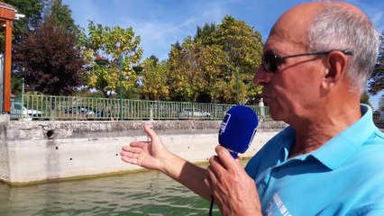 Jacques Guibot, garde du lac de Paladru