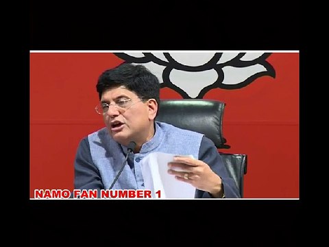 Shri Piyush Goyal expose Lies Of Rahul Gandhi on Rafale deal