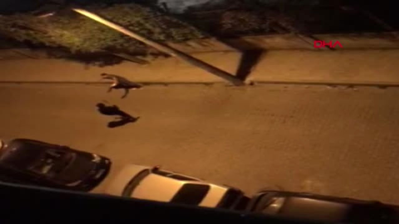 Zonguldak Sokak Ortasındaki Darp, Cep Telefonu Kamerasında