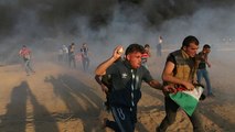 Seis palestinos muertos por fuego israelí en las protestas en Gaza