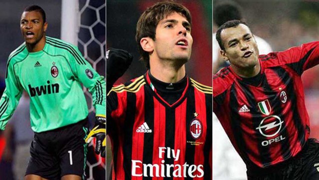 Confira os brasileiros que atuaram pelo Milan