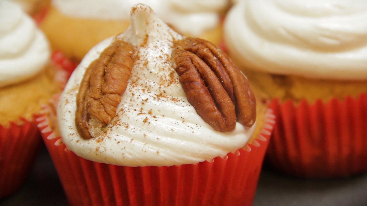 Sweet Potato Pie Cupcakes