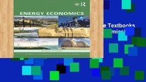 Library  Energy Economics (Routledge Textbooks in Environmental and Agricultural Economics)