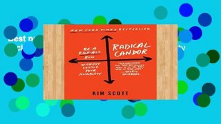 Best product  Radical Candor: Be a Kickass Boss Without Losing Your Humanity