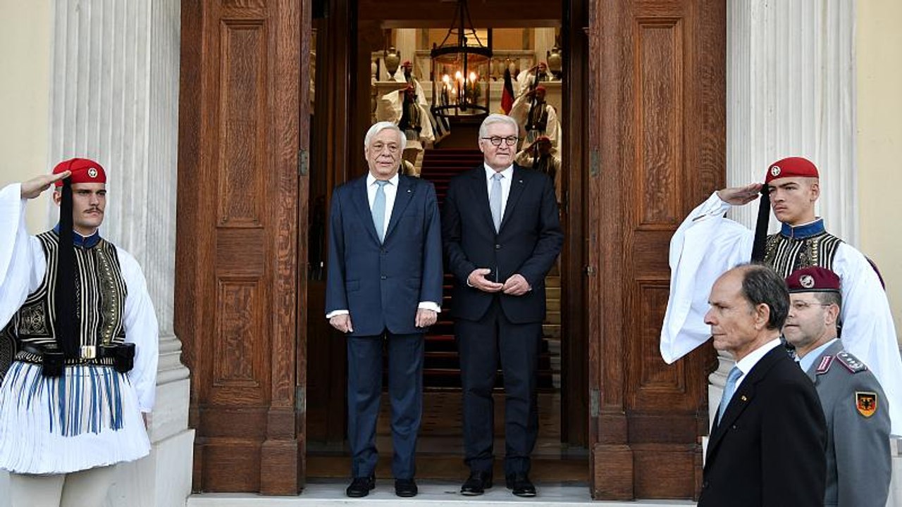 Steinmeier in Griechenland: Zwischen Ehrenbürgerwürde und Reparationsforderungen