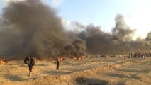 Gazze'deki Barışçıl Gösterilerde 6 Filistinli Şehit Oldu