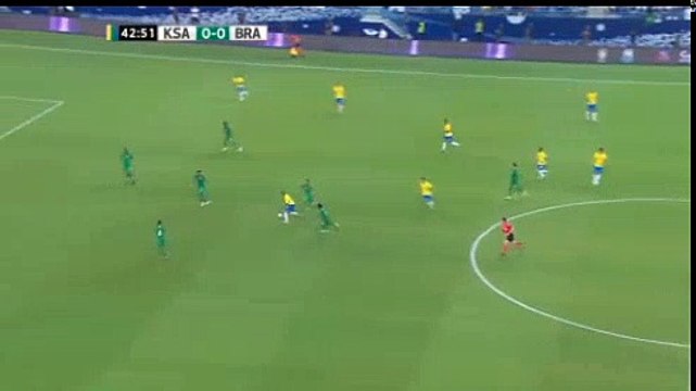 Saudi Arabia 0 - 1 Brazil 12/10/2018 Gabriel Jesus (Neymar), Brazil Super Amazing Goal 43' HD Full Screen WORLD: Friendly International .