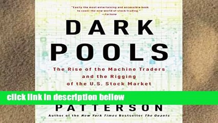 Review  Dark Pools: The Rise of the Machine Traders and the Rigging of the U.S. Stock Market