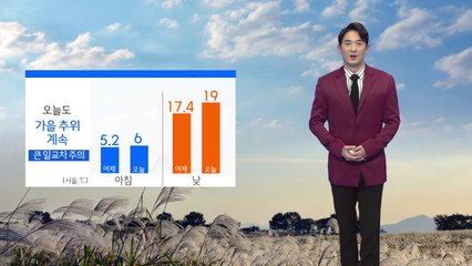 [날씨] 오늘도 제법 추워요...아침 짙은 안개  / YTN