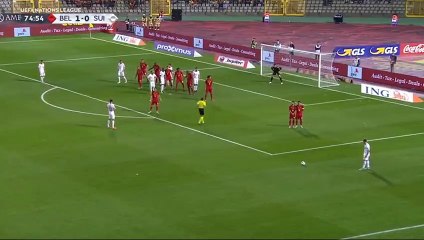 Gavranovic M. Goal HD - Belgium 1-1 Switzerland 12.10.2018