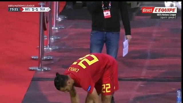 Belgium 1 - 1 Switzerland 12/10/2018 Gavranovic M. (Elvedi N.), Switzerland Super Amazing Goal 76' HD Full Screen EUROPE: UEFA Nations League - League A - Round 3 .