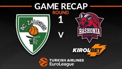 Highlights: Zalgiris Kaunas - KIROLBET Baskonia Vitoria Gasteiz