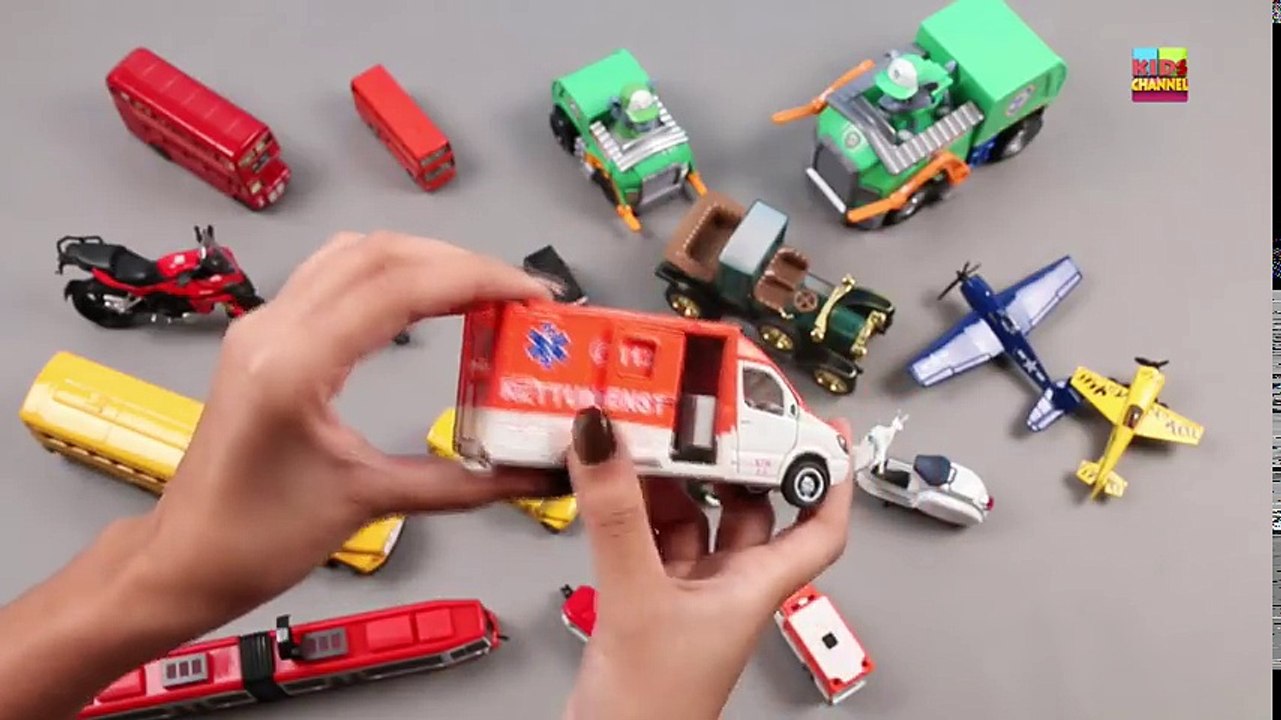 Tv cartoons movies 2019 learn street vehicles   kids channel   toys   videos for children part 1/2