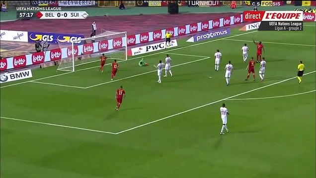 All goals Belgique-Suisse (2-1) - Résumé et buts