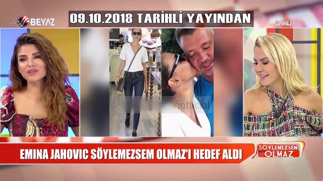 Emina Jahoviç ve Saadettin Saran otel odasında...