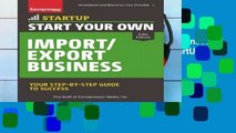 Library  Start Your Own Import/Export Business: Your Step-By-Step Guide to Success (StartUp Series)