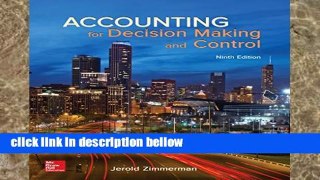 Popular Accounting for Decision Making and Control