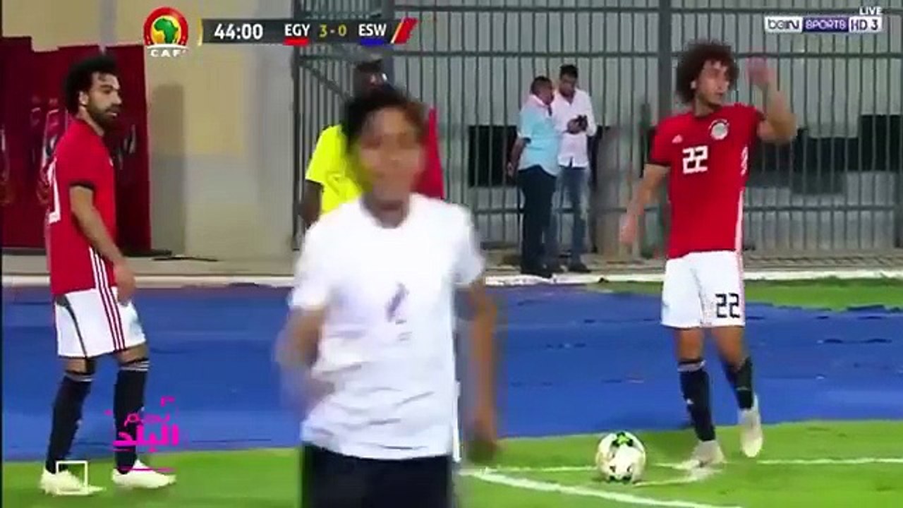 L'incroyable But de Mohamed Salah de Corner  avec l'Egypte