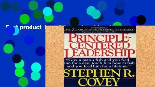 Best product  Principle Centered Leadership