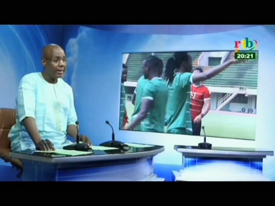 RTB/Sport- préparation des étalons avant le match contre les aigles du Botswana