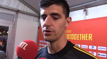Thibaut Courtois : "Dommage ce but encaissé, surtout qu'on savait qu'ils avaient déjà marqué le même"