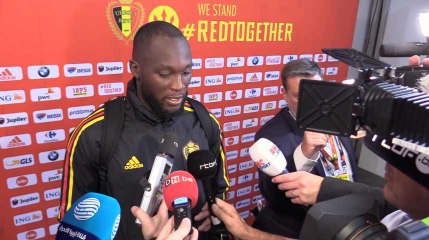 Romelu Lukaku : "Je peux encore m'améliorer et plus aider l'équipe"