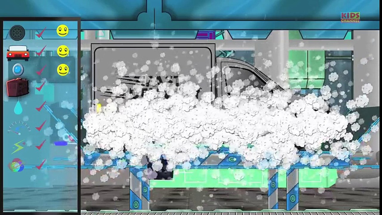 Tv cartoons movies 2019 Delivery truck Repair   Car Garage   Car Service   Car Service For Kids