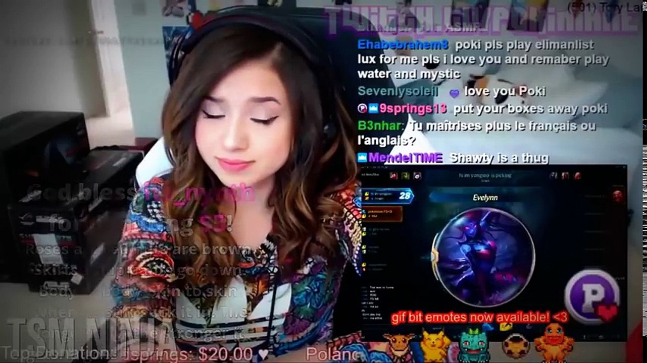 Pokimane TROLL Donations!!  funny