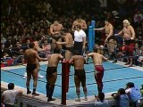 04. 86-03-26 Inoki, Fujinami, Kimura, Ueda, Hoshino vs. Maeda, Fujiwara, Kido, Takada, Yamazaki (Elimination Match)